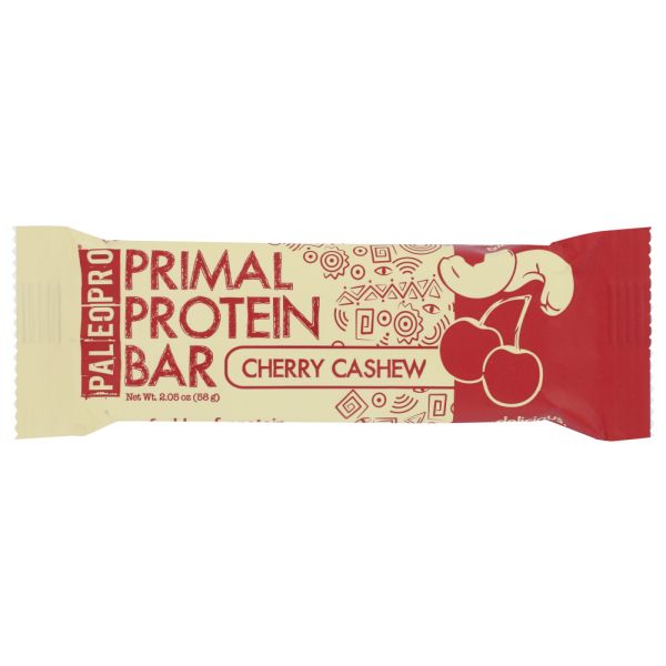 PALEO PRO: Bar Protein Cherry Cashew, 2.05 oz