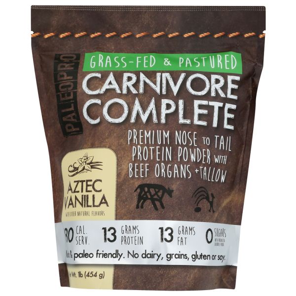 PALEO PRO: Carnivore Complete Aztec Vanilla, 1 lb