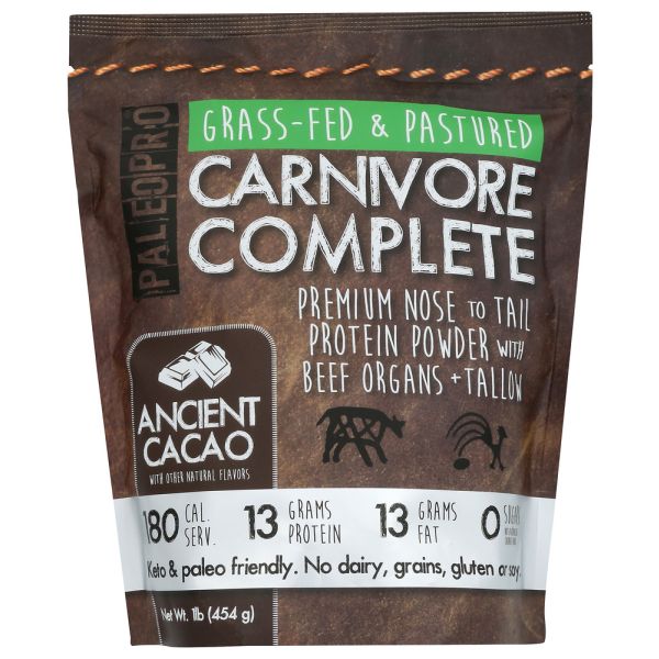 PALEO PRO: Carnivore Complete Ancient Cacao, 1 lb