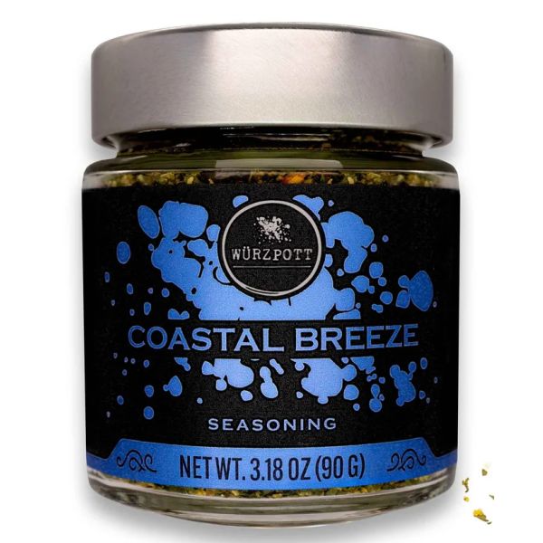 WURZPOTT: Coastal Breeze Seasonings, 3.18 oz