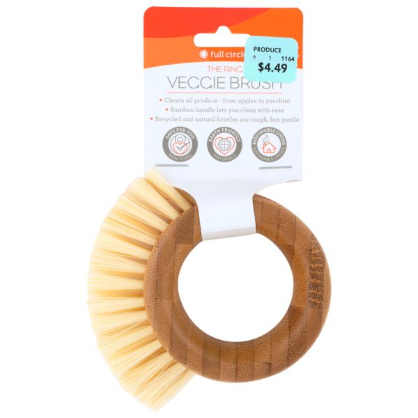 FULL CIRCLE HOME: The Ring Veggie Brush, 1 ea