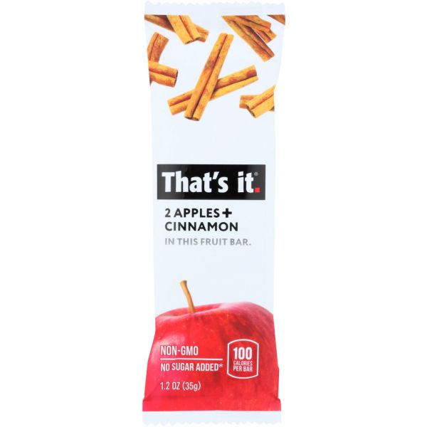 THATS IT: Fruit Bar Apple Cinnamon, 1.2 oz