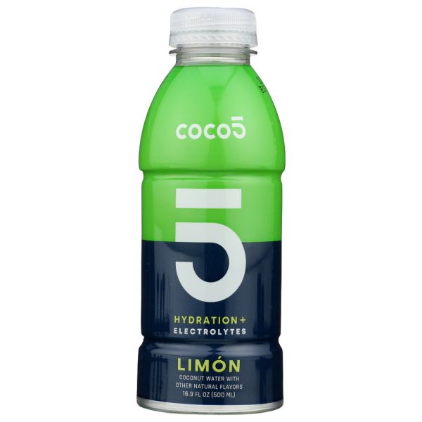 COCO5: Limon Coconut Water, 16.9 fo