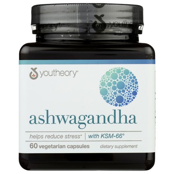 YOUTHEORY: Ashwagandha, 60 vc