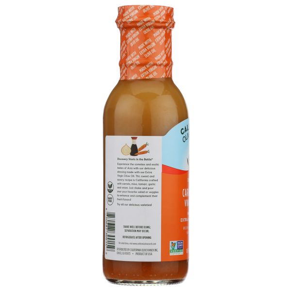 CALIFORNIA OLIVE RANCH: Carrot Miso Vinaigrette Dressing, 10 fo