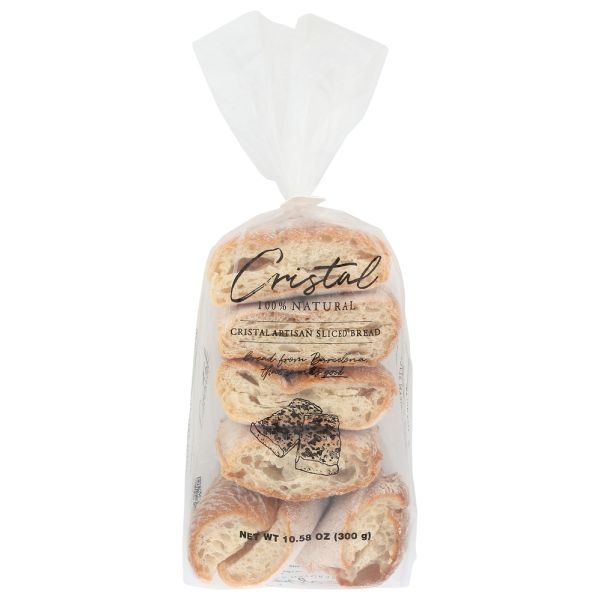 CRISTAL: Cristal Artisan Sliced Bread, 10.58 oz