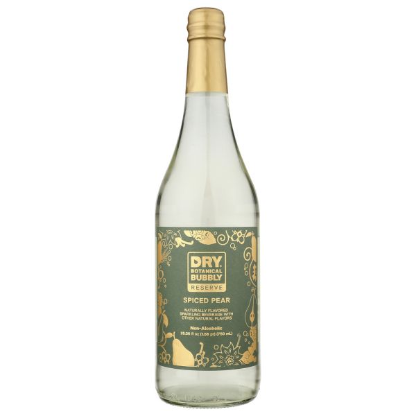 DRY SODA: Soda Botanical Spice Pear, 25.36 fo