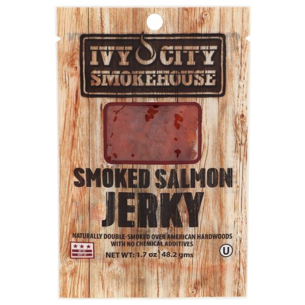 IVY CITY SMOKEHOUSE: Smoked Salmon Jerky, 1.7 oz