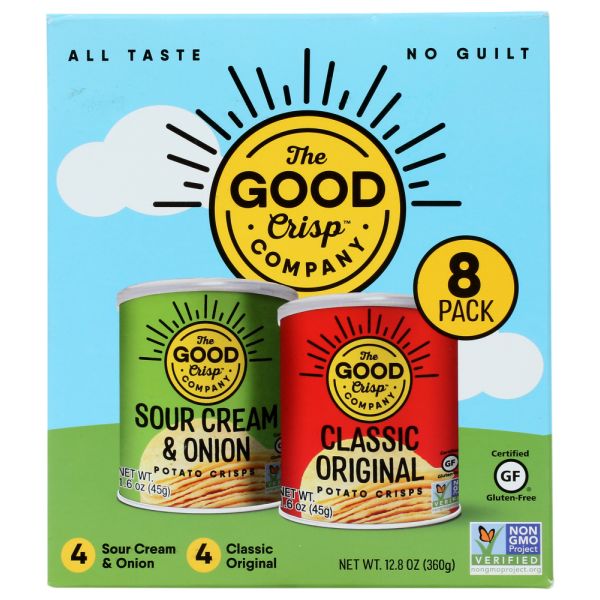 THE GOOD CRISP COMPANY: Crisps Multi Pack, 12.8 oz