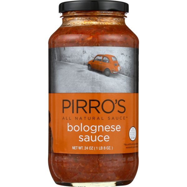 PIRROS SAUCE: Bolognese Sauce, 24 oz