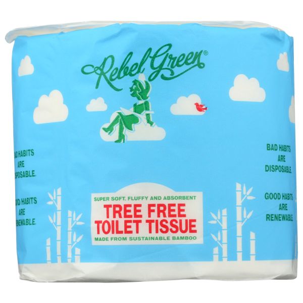 REBEL GREEN: Single Tree Free Toilet Tissue, 1 ea 