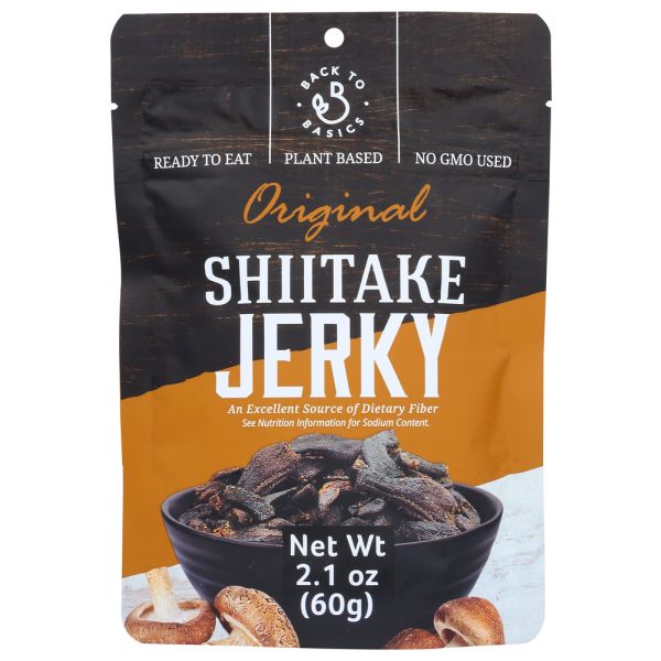 BACK TO BASICS: Jerky Mushroom Original, 2.12 oz