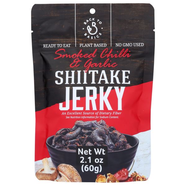 BACK TO BASICS: Jerky Mshrm Chili Garlic, 2.12 oz