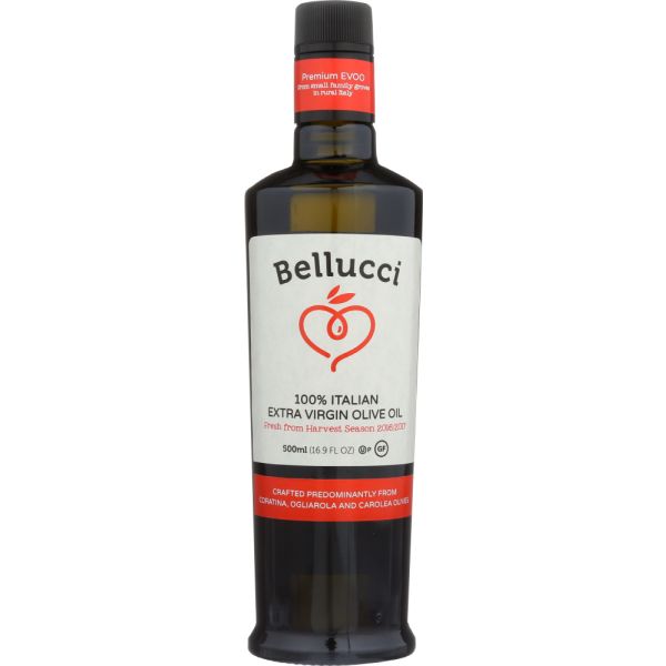 BELLUCCI : 100% Italian Extra Virgin Olive Oil, 16.9 Oz