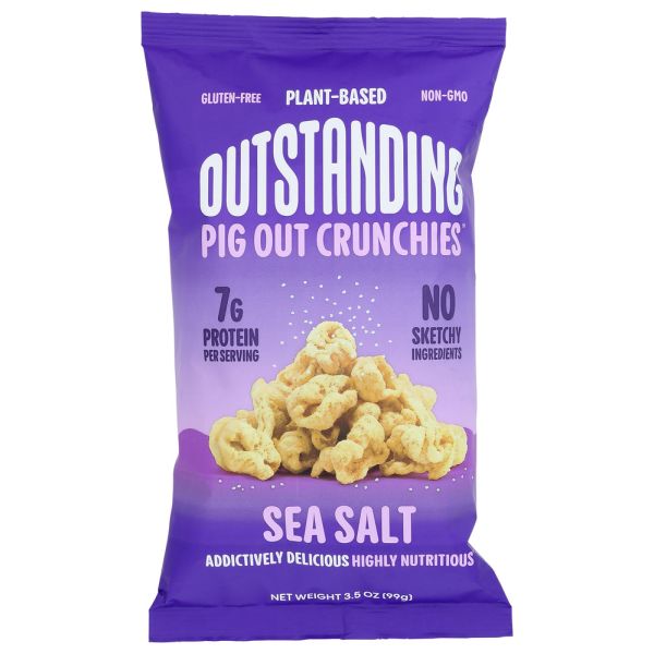 PIGOUT: Vegan Pork Rind Original, 3.5 oz