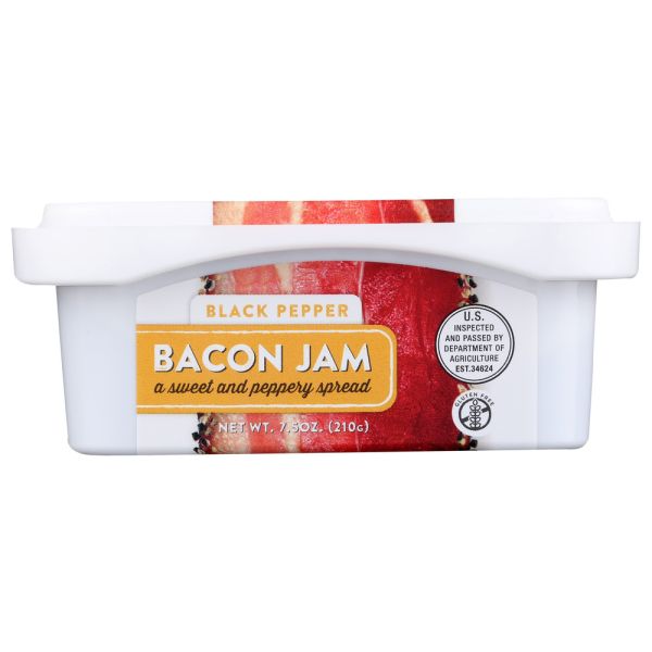 TBJ GOURMET: Black Pepper Bacon Jam, 7.5 oz