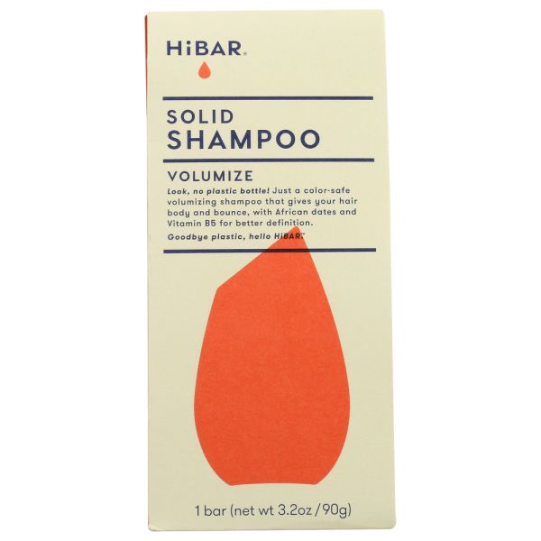 HIBAR: Solid Shampoo Volumize, 3.2 oz