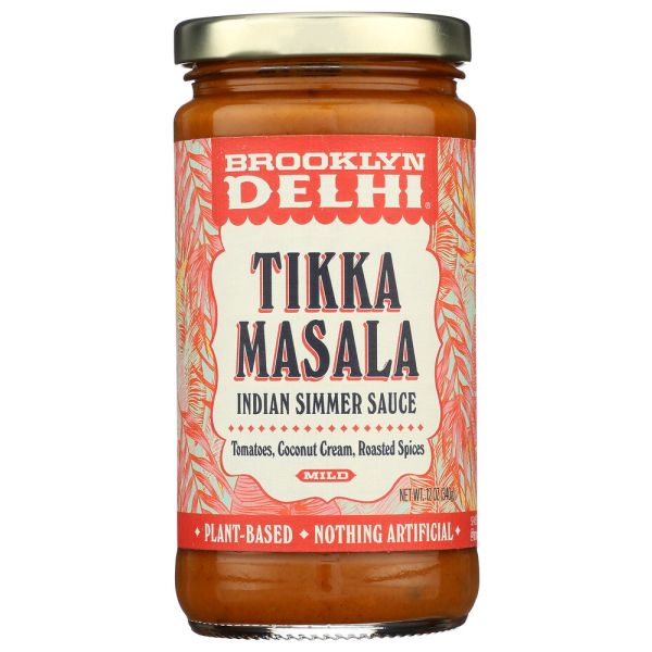 BROOKLYN DELHI: Sauce Simmer Tikka Masala, 12 oz