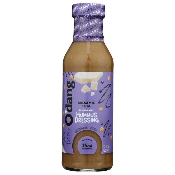 ODANG HUMMUS: Balsamic Feta Dressing, 12 oz