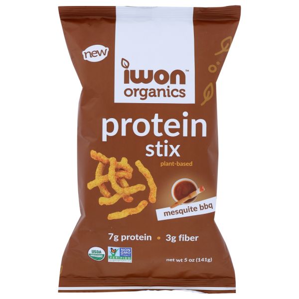 IWON ORGANICS: Stick Prtn Mesqte Bbq, 5 oz