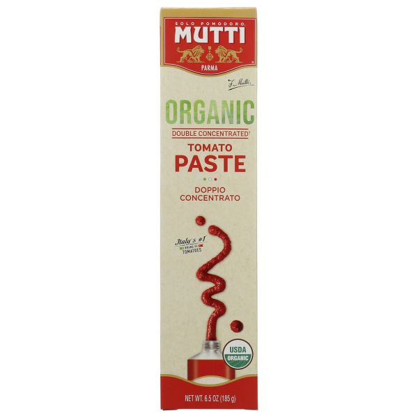 MUTTI: Paste Tomato Concentr Org, 6.5 oz