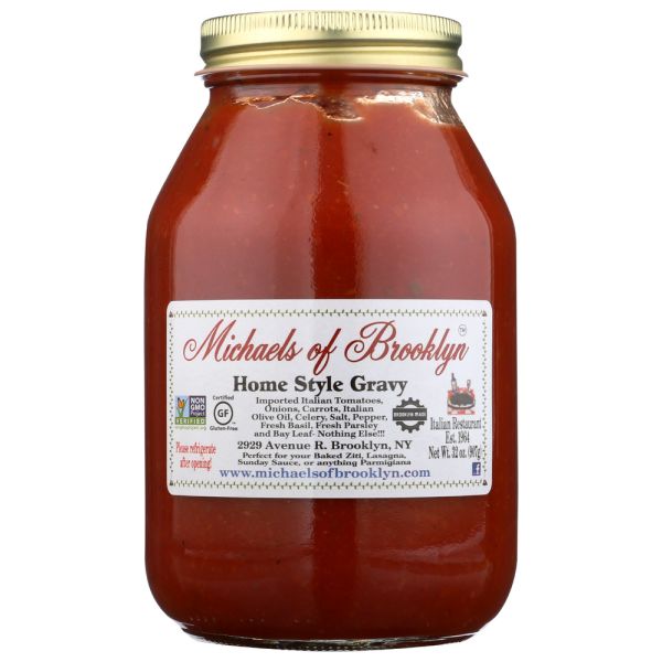 MICHAELS OF BROOKLYN: Home Style Gravy, 32 oz