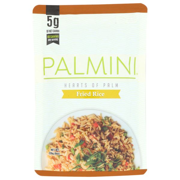 PALMINI: Rice Fried Hearts Of Palm, 8 OZ