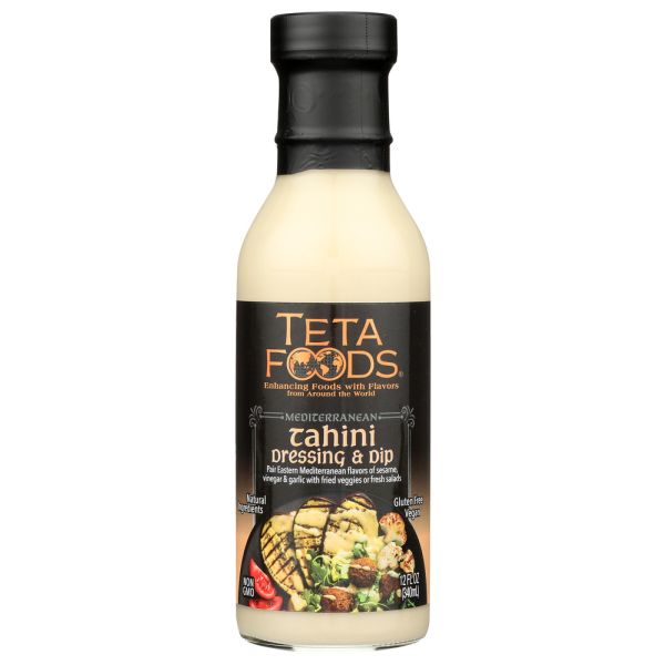 TETA FOODS: Dressing And Dip Tahini, 12 fo