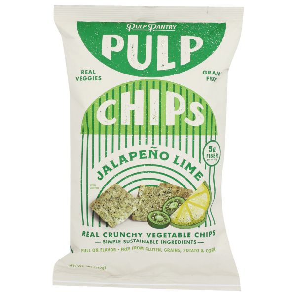 PULP PANTRY: Jalapeno Lime Chips, 5 oz