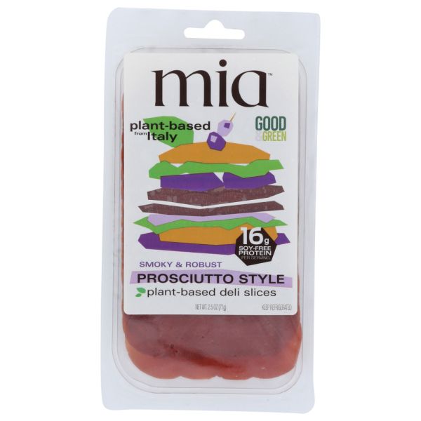 MIA: Prosciutto Deli Slices, 2.5 oz