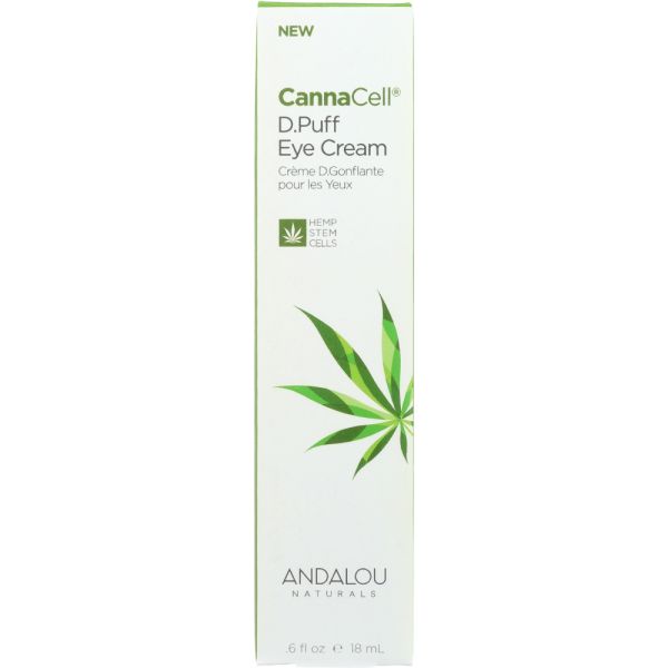 ANDALOU NATURALS: CannaCell D.Puff Eye Cream, 0.6 fl oz