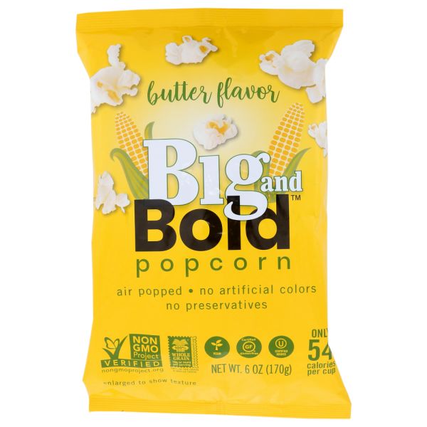 POPTIME BIG AND BOLD: Popcorn Butter, 6 oz