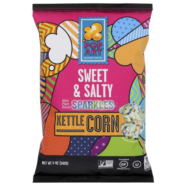 POP ART: Ppcrn Kttl Swt Slty Sprkl, 5oz