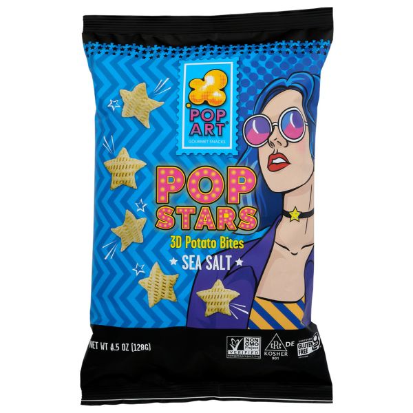 POP ART: Puffs Stars Sea Sakt, 4.5 oz