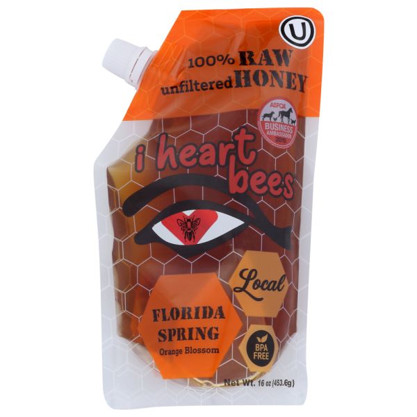 I HEART BEES: Honey Orange Blossom, 16 fo