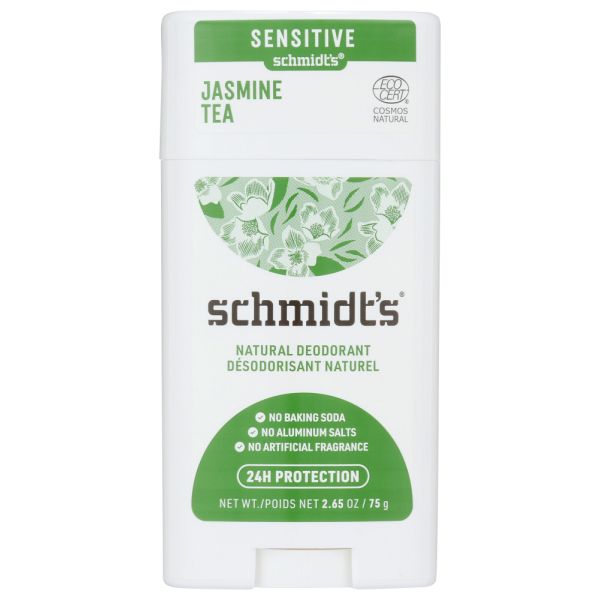 SCHMIDTS: Jasmine Tea Deodorant Stick, 2.65 oz