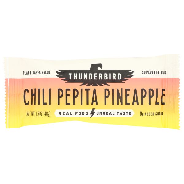 THUNDERBIRD ENERGETICA: Bar Chil Pepita Pneappl, 1.7 oz