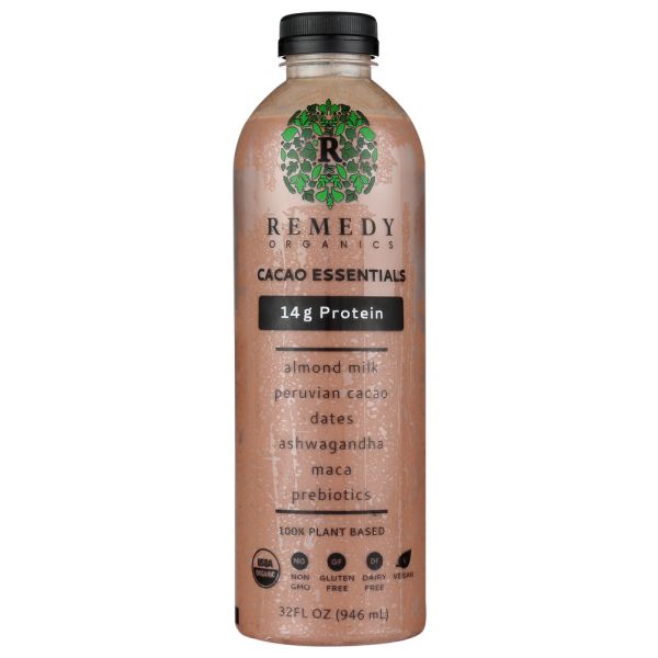 REMEDY ORGANICS: Beverage Cacao Essentials, 32 fo