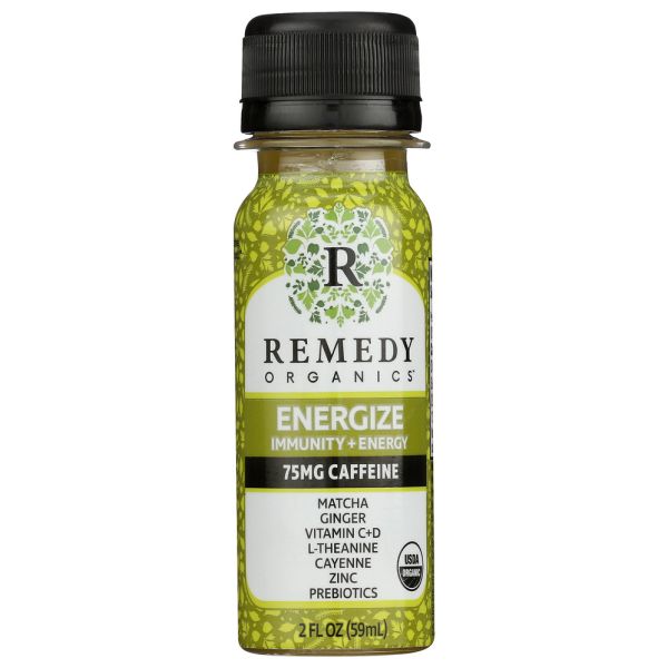 REMEDY ORGANICS: Shot Energyme Immun 6Pk, 2 oz