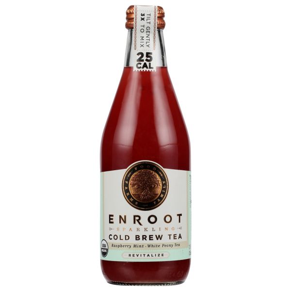 ENROOT: Raspberry Mint White Peony Tea, 12 fo