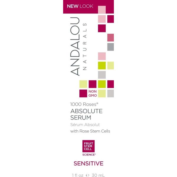 ANDALOU NATURALS: 1000 Roses Absolute Serum Sensitive, 1 oz