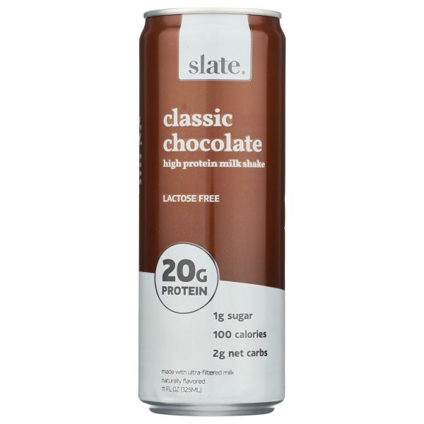 SLATE: Lactose Free Chocolate Ultra Filtered Milk, 11 oz
