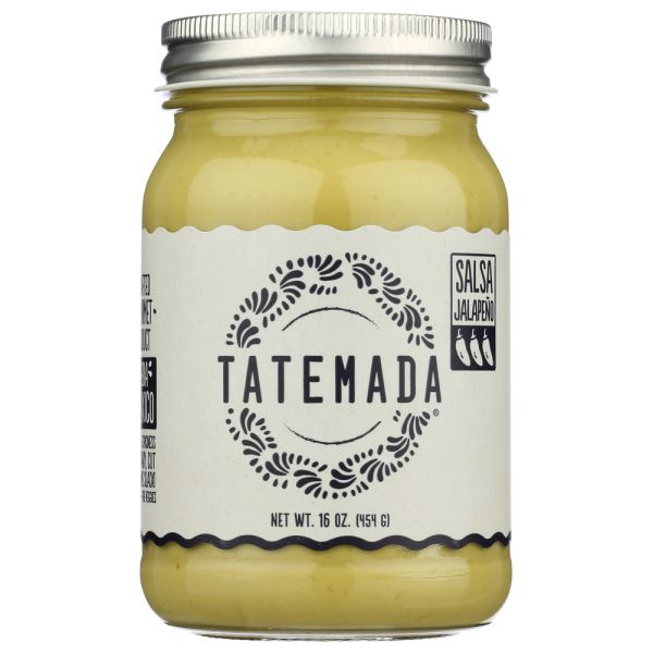 TATEMADA: Salsa Jalapeno, 16 oz