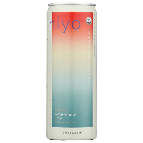 HIYO: Seltzer Watermelon Lime, 12 FO