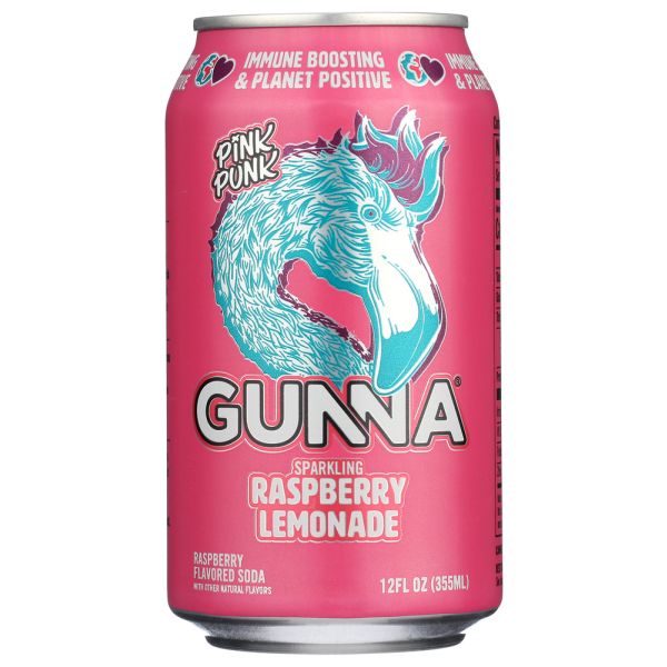 GUNNA: Lemonade Sprkl Raspberry, 12 FO