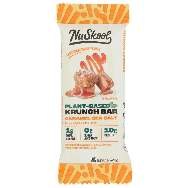 MCT BAR: Caramel Sea Salt Bar, 1.38 oz