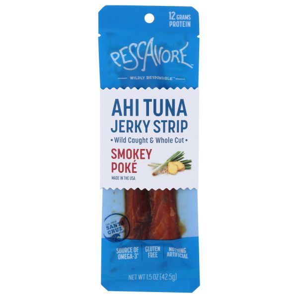 PESCAVORE: Smokey Poke Jerky, 1.5 oz