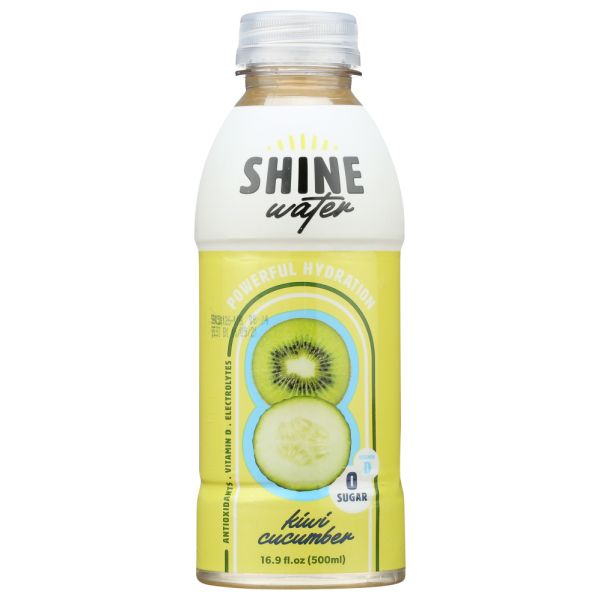 SHINEWATER: Kiwi Cucumber Water, 16.9 fo