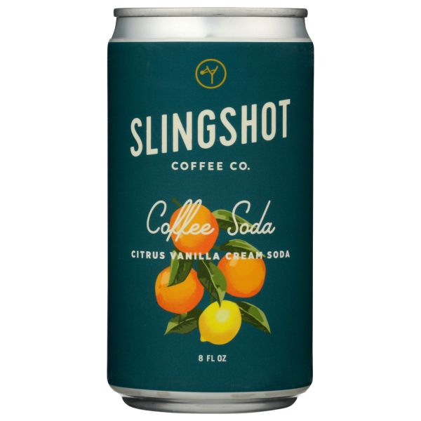 SLINGSHOT: Citrus Vanilla Cream Soda, 8 fo