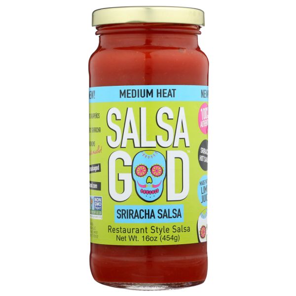 SALSA GOD: Sriracha Salsa, 16 oz